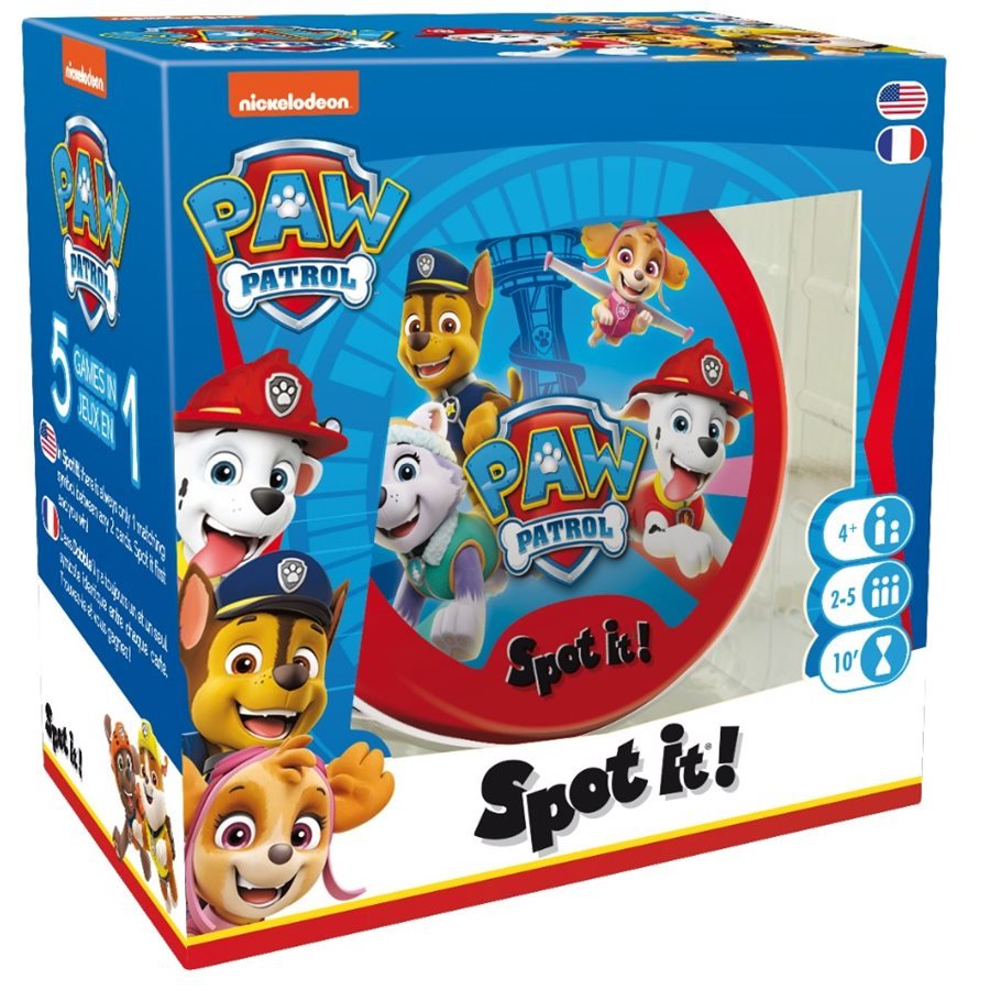 SPOT IT! / DOBBLE - PAW PATROL - WiredVillage Games - Zygomatic
