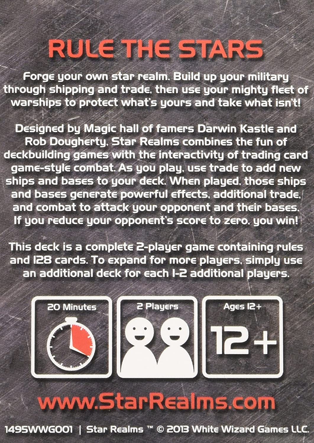 Star Realms Deckbuilding Card Game - WiredVillage Games - White Wizard Games