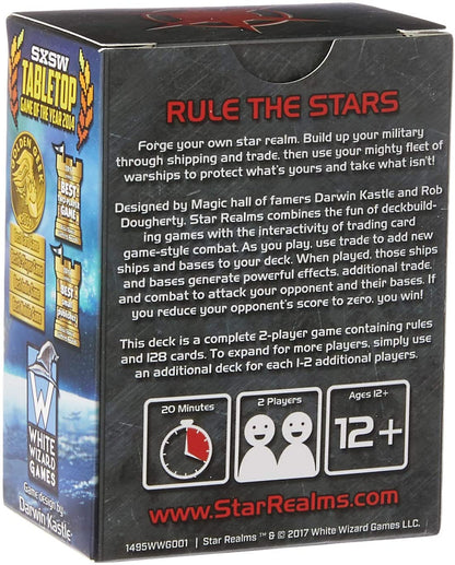 Star Realms Deckbuilding Card Game - WiredVillage Games - White Wizard Games