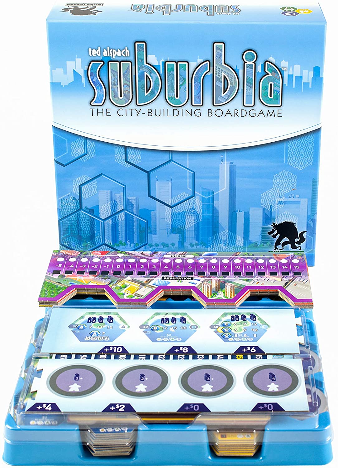 Suburbia 2nd Edition Board Game - WiredVillage Games - Bezier Games