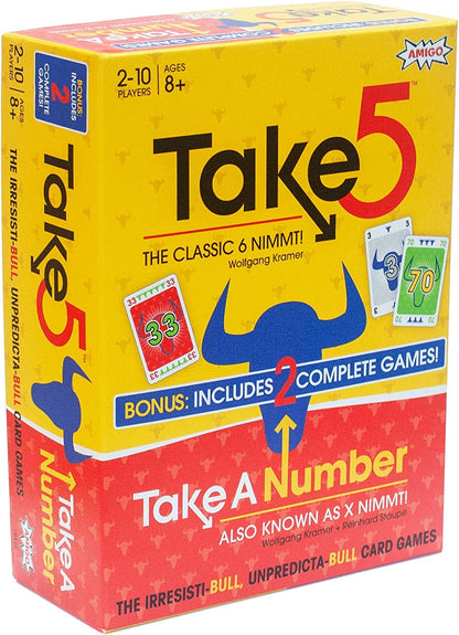 Take 5 / Take A Number Combo Pack - WiredVillage Games - AMIGO