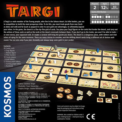 Targi Board Game - WiredVillage Games - Thames & Kosmos