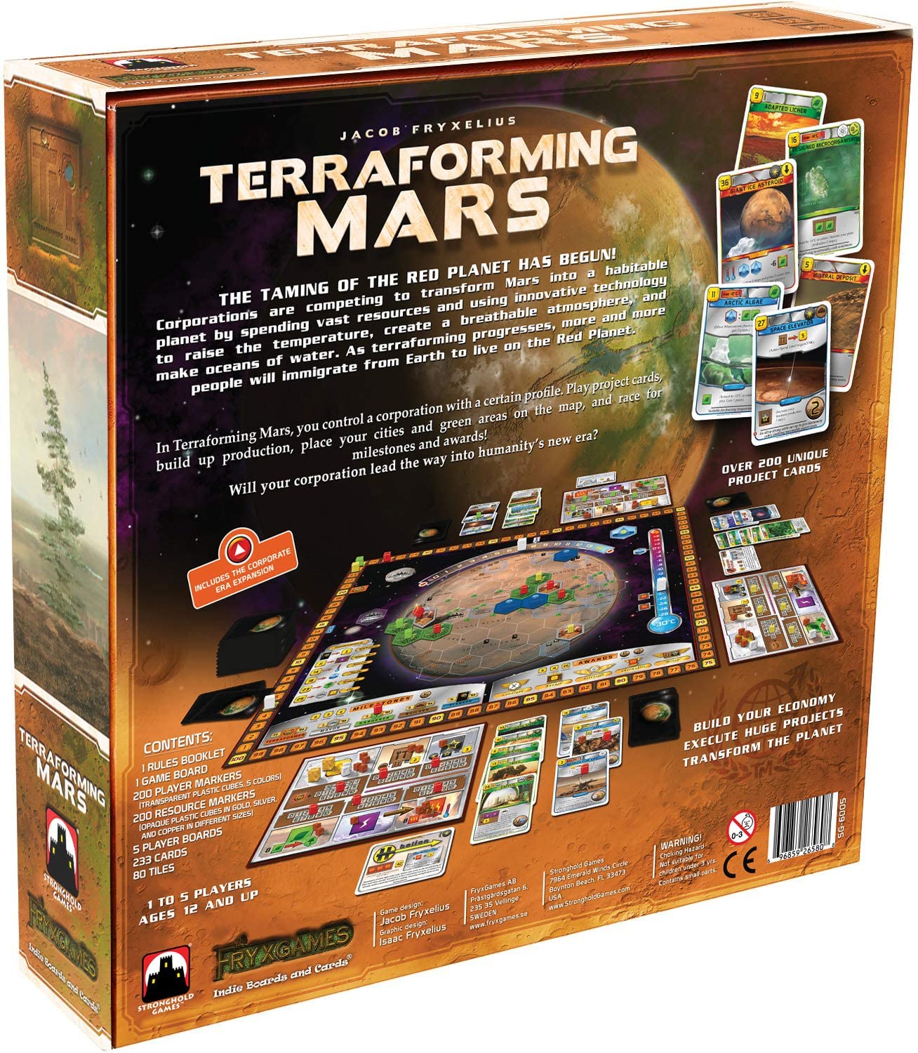 Terraforming Mars Board Game - WiredVillage Games - Stronghold Games