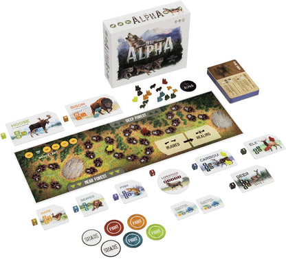 The Alpha - Light Strategy Board Game - WiredVillage Games - Bicycle