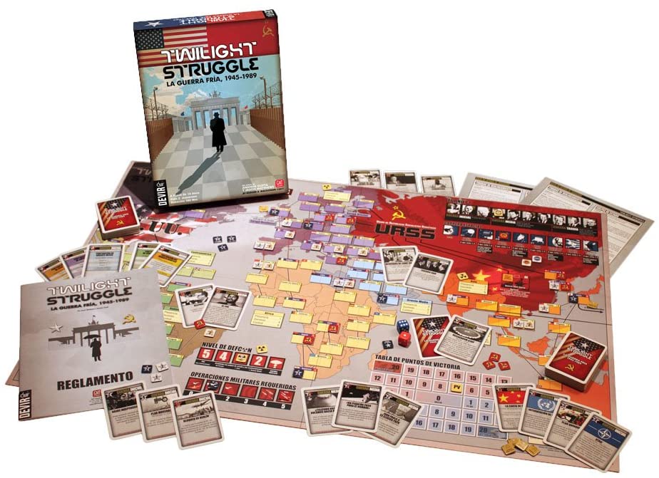 Twilight Struggle Deluxe Edition Board Game - WiredVillage Games - GMT Games
