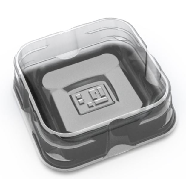 X - Trayz: Black (6 pcs) - WiredVillage Games - GameTrayz