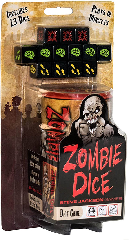 Zombie Dice - Steve Jackson Games - WiredVillage Games - Steve Jackson Games